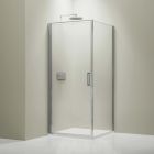 Carmen 8mm Glass Corner Shower With Chrome Frame - Various Sizes