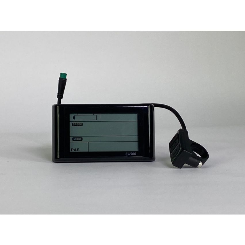 LCD display with waterproof line